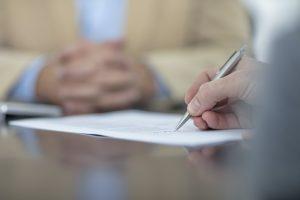 Document outlining steps of what happens when you challenge a will